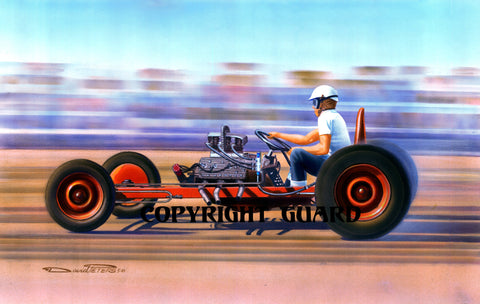 Rail-Job.... Drag Racing Art